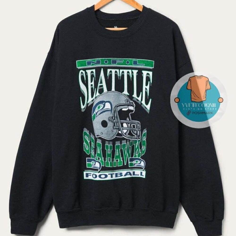 Seattle Seahawks 1997 NFL Football Retro Fan Sweatshirt